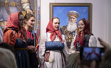 В выставочном зале "Кинограф" состоялось открытие выставки "Планета Русь"
